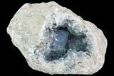 Sky Blue Celestine (Celestite) Geode - Madagascar #107347-4